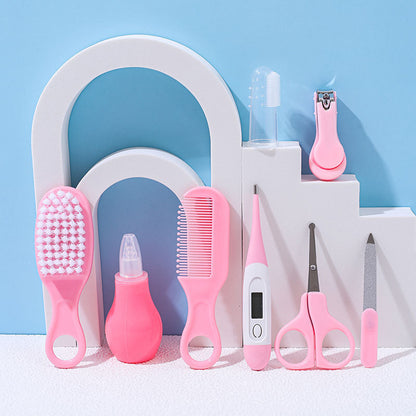 Ultimate Baby Nail Care Kit – 8-Piece Grooming Set with Clippers & EVA Carry Bag for Kids