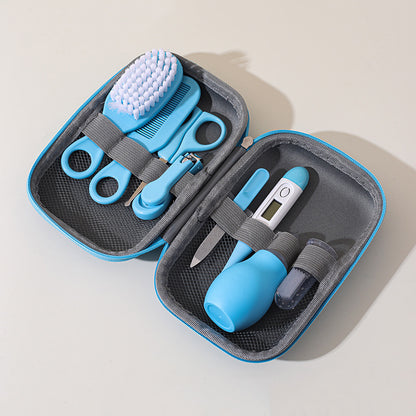 Ultimate Baby Nail Care Kit – 8-Piece Grooming Set with Clippers & EVA Carry Bag for Kids