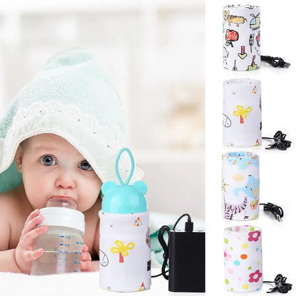Baby Bottle Thermal Warmer – USB Powered, Low Voltage & Safe for Outdoor Travel