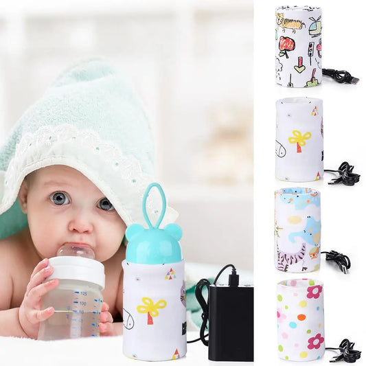 Baby Bottle Thermal Warmer – USB Powered, Low Voltage & Safe for Outdoor Travel