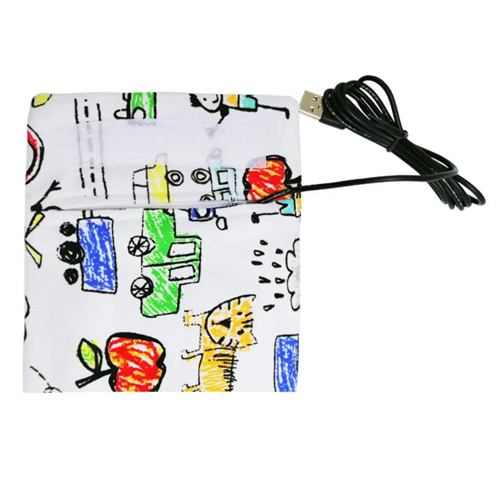 Baby Bottle Thermal Warmer – USB Powered, Low Voltage & Safe for Outdoor Travel