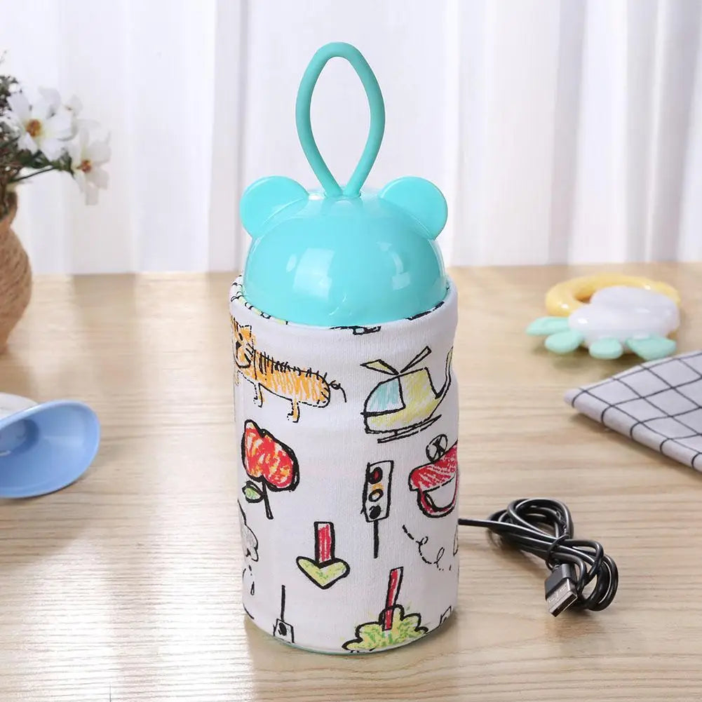 Baby Bottle Thermal Warmer – USB Powered, Low Voltage & Safe for Outdoor Travel