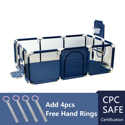 Large Baby Play Yard – IMBABY Safety Barrier & Activity Park for Toddlers
