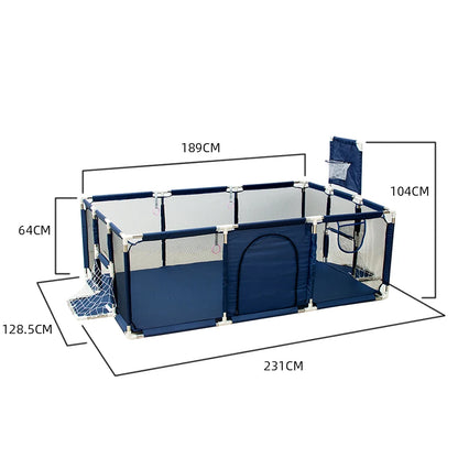 Large Baby Play Yard – IMBABY Safety Barrier & Activity Park for Toddlers