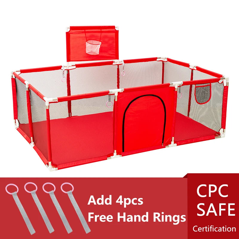 Large Baby Play Yard – IMBABY Safety Barrier & Activity Park for Toddlers