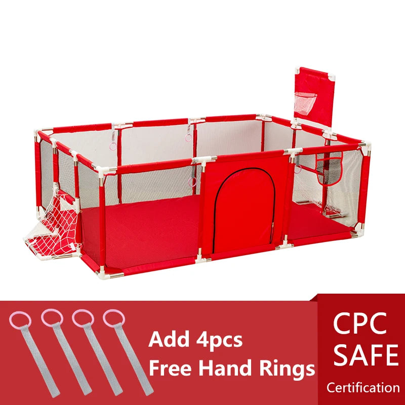 Large Baby Play Yard – IMBABY Safety Barrier & Activity Park for Toddlers