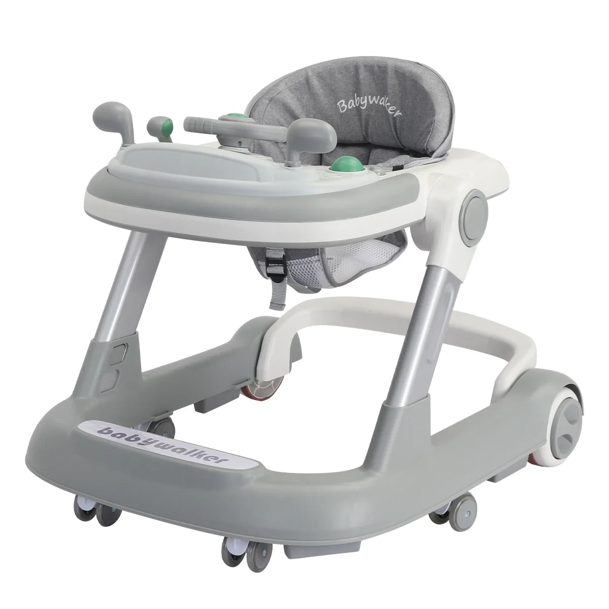 Multi-Functional Baby Walker – Foldable, Feeding Tray & Music Entertainment