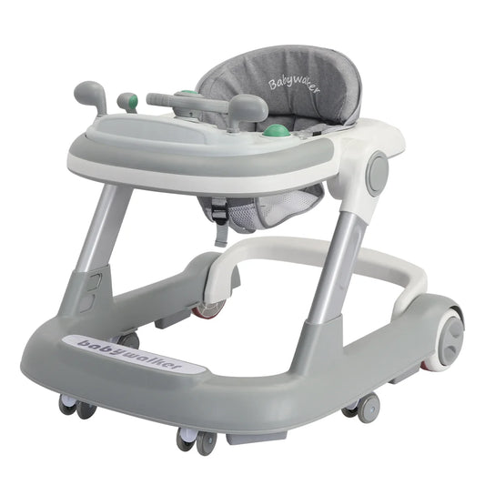 Multi-Functional Baby Walker – Foldable, Feeding Tray & Music Entertainment
